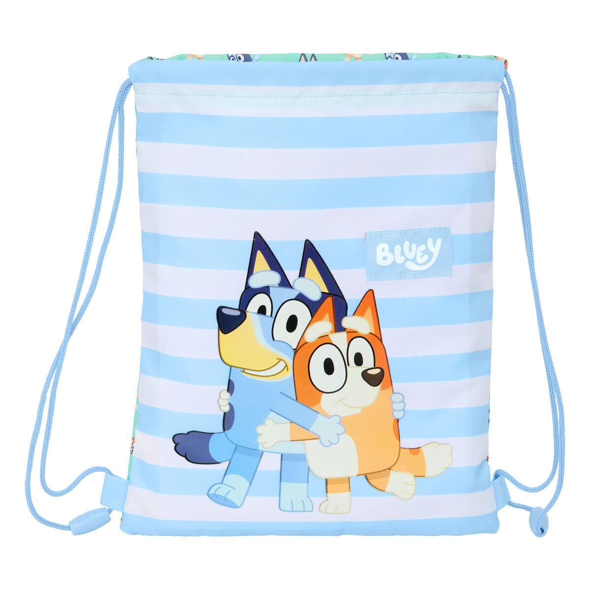 Skopåse med remmar Bluey Sisters Grön 26 x 34 x 1 cm-Kontor och Kontorsmaterial, Skol- och utbildningsmaterial-Bluey-peaceofhome.se