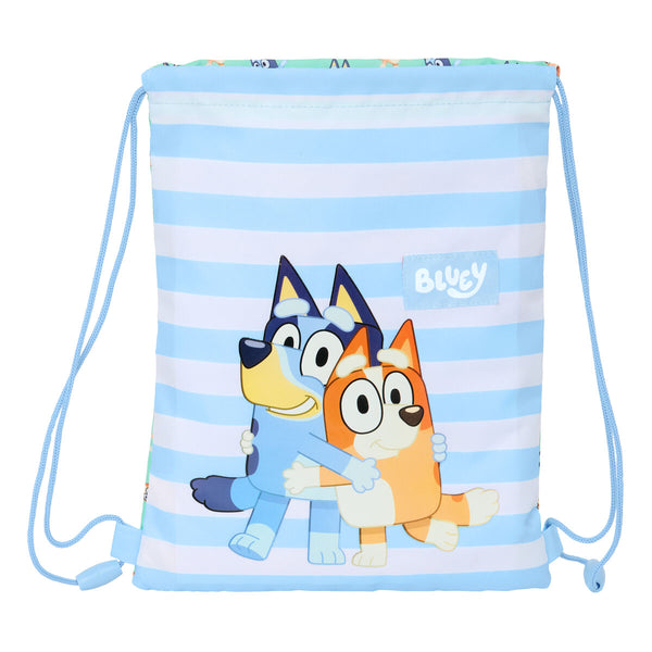 Skopåse med remmar Bluey Sisters Grön 26 x 34 x 1 cm-Kontor och Kontorsmaterial, Skol- och utbildningsmaterial-Bluey-peaceofhome.se