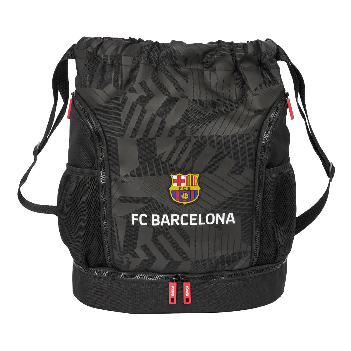 Skopåse med remmar F.C. Barcelona Black Svart 35 x 40 x 1 cm-Kontor och Kontorsmaterial, Skol- och utbildningsmaterial-F.C. Barcelona-peaceofhome.se