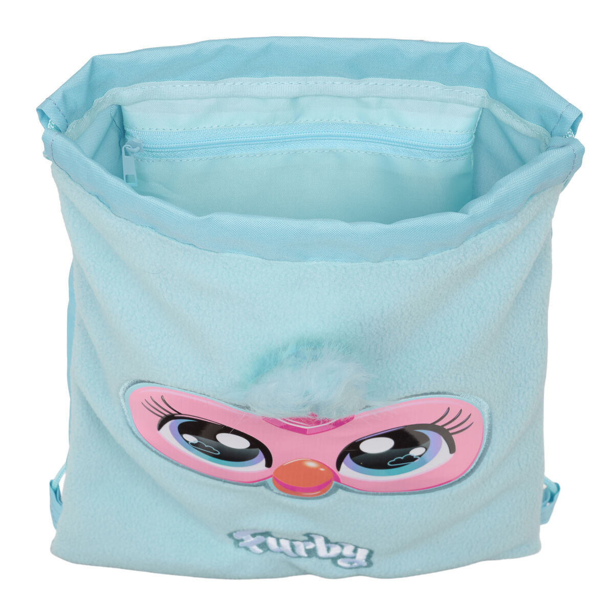 Skopåse med remmar Furby Himmelsblå 26 x 34 x 1 cm-Kontor och Kontorsmaterial, Skol- och utbildningsmaterial-Furby-peaceofhome.se