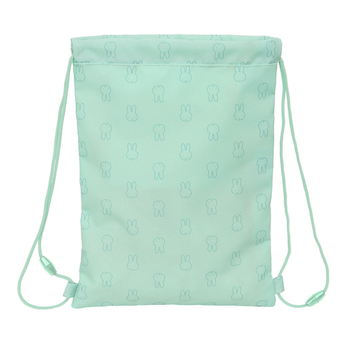 Skopåse med remmar Miffy Menta Mint 26 x 34 x 1 cm-Kontor och Kontorsmaterial, Skol- och utbildningsmaterial-Miffy-peaceofhome.se