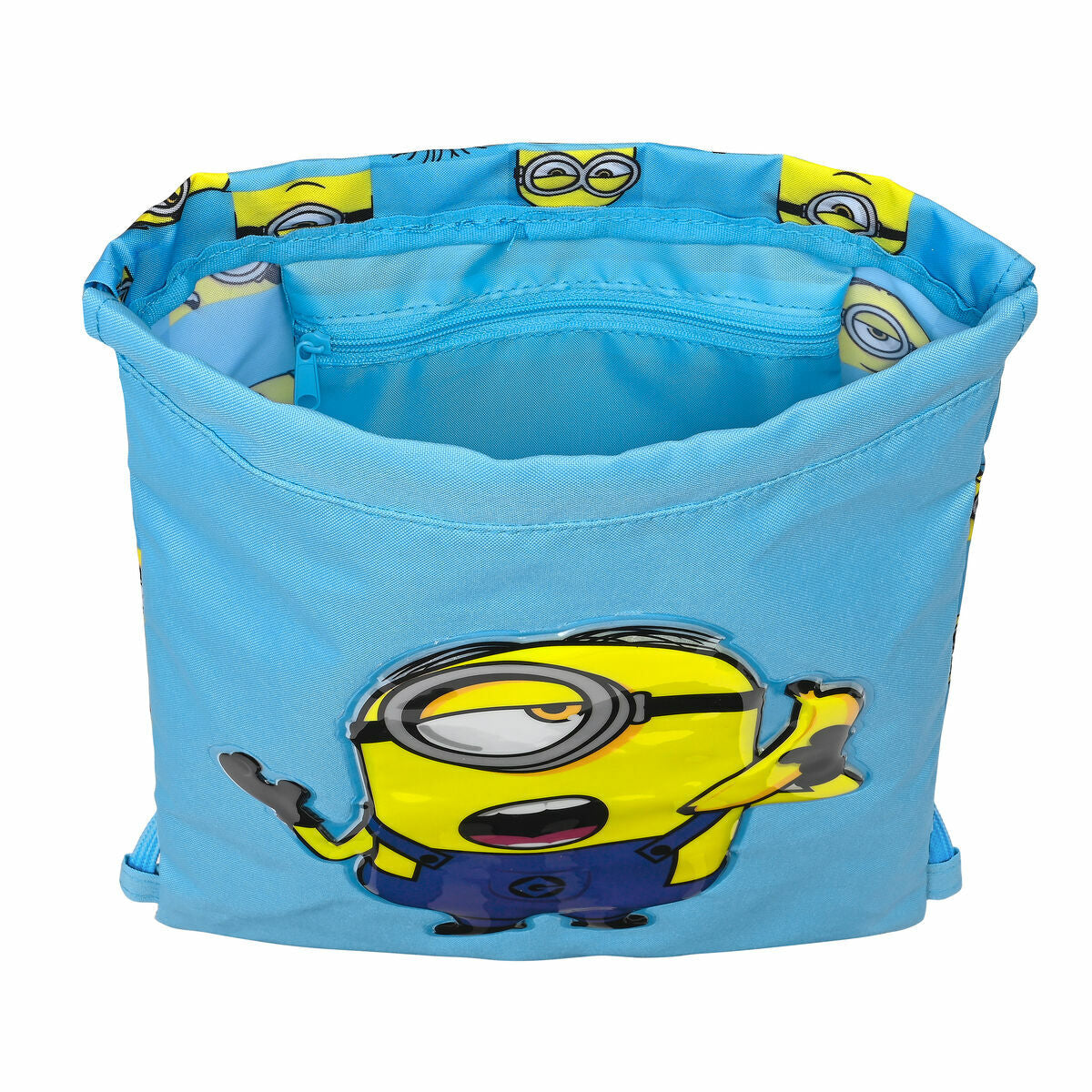 Skopåse med remmar Minions Blå 35 x 1 x 40 cm-Kontor och Kontorsmaterial, Skol- och utbildningsmaterial-Minions-peaceofhome.se