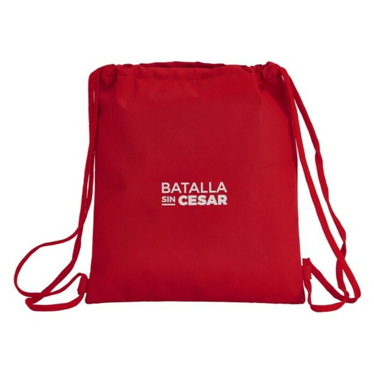 Skopåse med remmar Real Sporting de Gijón Röd 35 x 40 cm-Sport och utomhus, Produkter för fans-Real Sporting de Gijón-peaceofhome.se
