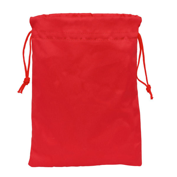 Skopåse med remmar Safta Röd 26 x 34 x 1 cm-Kontor och Kontorsmaterial, Skol- och utbildningsmaterial-Safta-peaceofhome.se