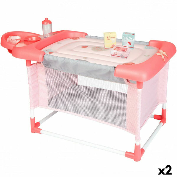 Skötbord för dockor Colorbaby 3 i 1 68 x 32,5 x 34 cm 2 antal-Leksaker och spel, Dockor och tillbehör-Colorbaby-peaceofhome.se