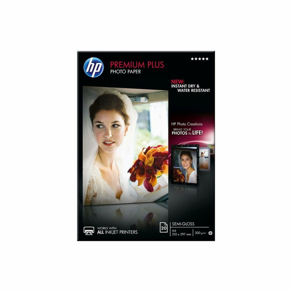 Skrivarpapper HP CR673A A4 20 Blad-Kontor och Kontorsmaterial, Pappersprodukter för kontoret-HP-peaceofhome.se