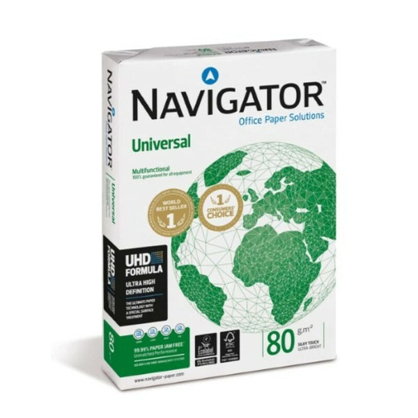 Skrivarpapper Navigator NAV-80-A3 A3 80g A3 500-Kontor och Kontorsmaterial, Pappersprodukter för kontoret-Navigator-peaceofhome.se