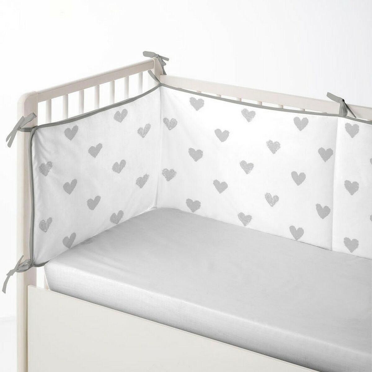 Skydd till spjälsäng Cool Kids Hearts (60 x 60 x 60 + 40 cm)-Bebis, Sovrum-Cool Kids-peaceofhome.se