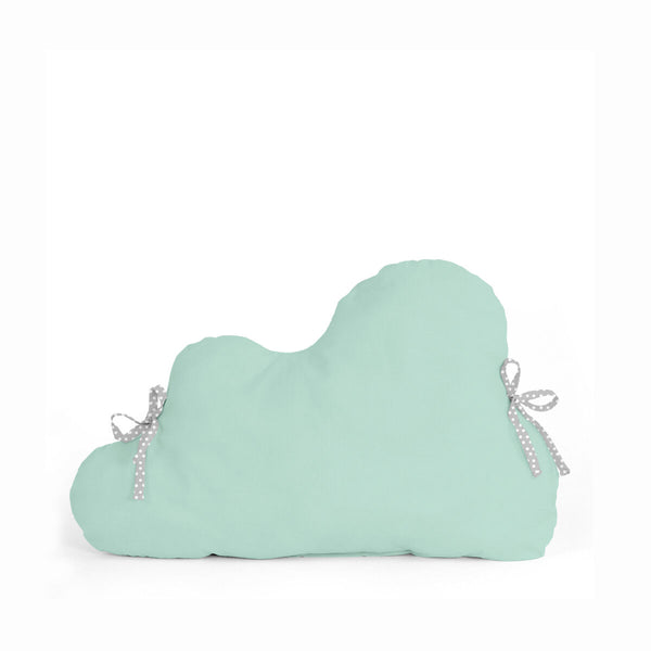 Skydd till spjälsäng HappyFriday Basic Kids Cloud Mint 60 x 40 cm-Bebis, Sovrum-HappyFriday-peaceofhome.se
