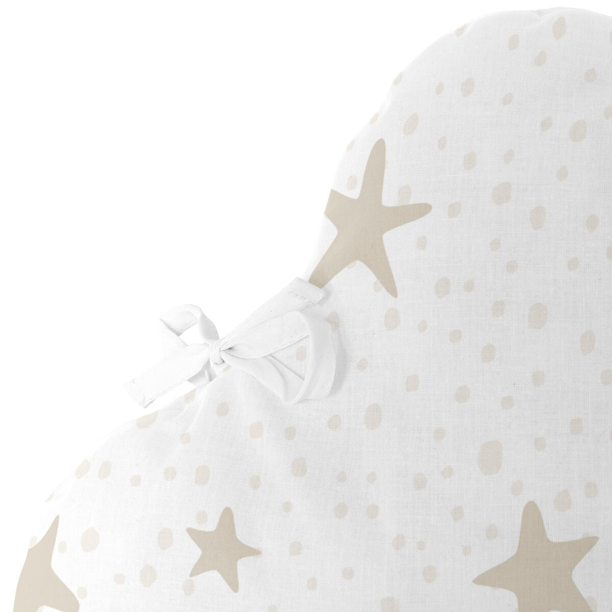 Skydd till spjälsäng HappyFriday Basic Kids Little star Beige 60 x 40 cm-Bebis, Sovrum-HappyFriday-peaceofhome.se