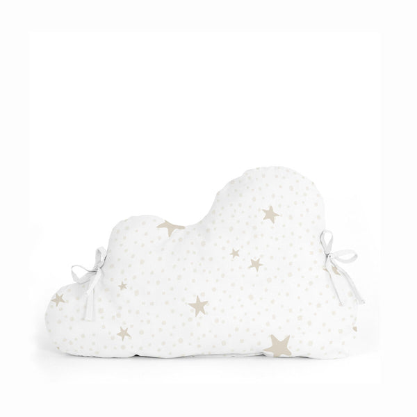 Skydd till spjälsäng HappyFriday Basic Kids Little star Beige 60 x 40 cm-Bebis, Sovrum-HappyFriday-peaceofhome.se
