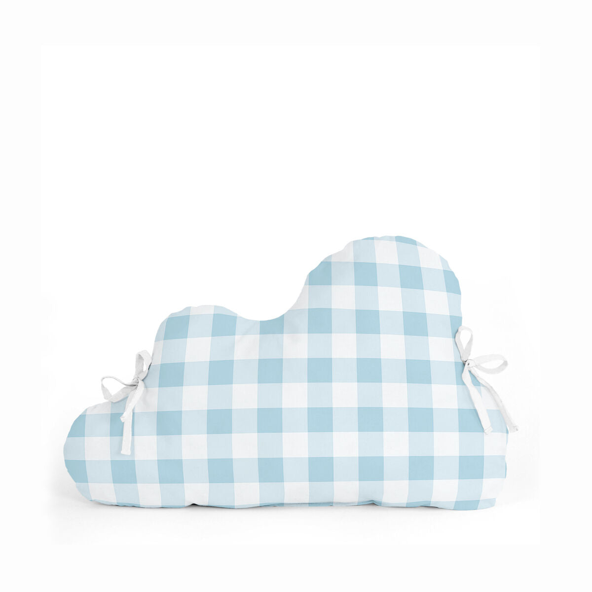 Skydd till spjälsäng HappyFriday Basic Kids Vichy Blå 60 x 40 cm-Bebis, Sovrum-HappyFriday-peaceofhome.se