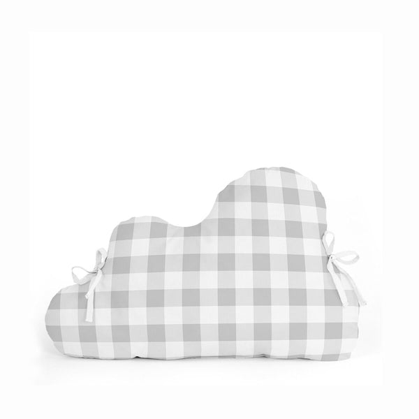 Skydd till spjälsäng HappyFriday Basic Kids Vichy Grå 60 x 40 cm-Bebis, Sovrum-HappyFriday-peaceofhome.se