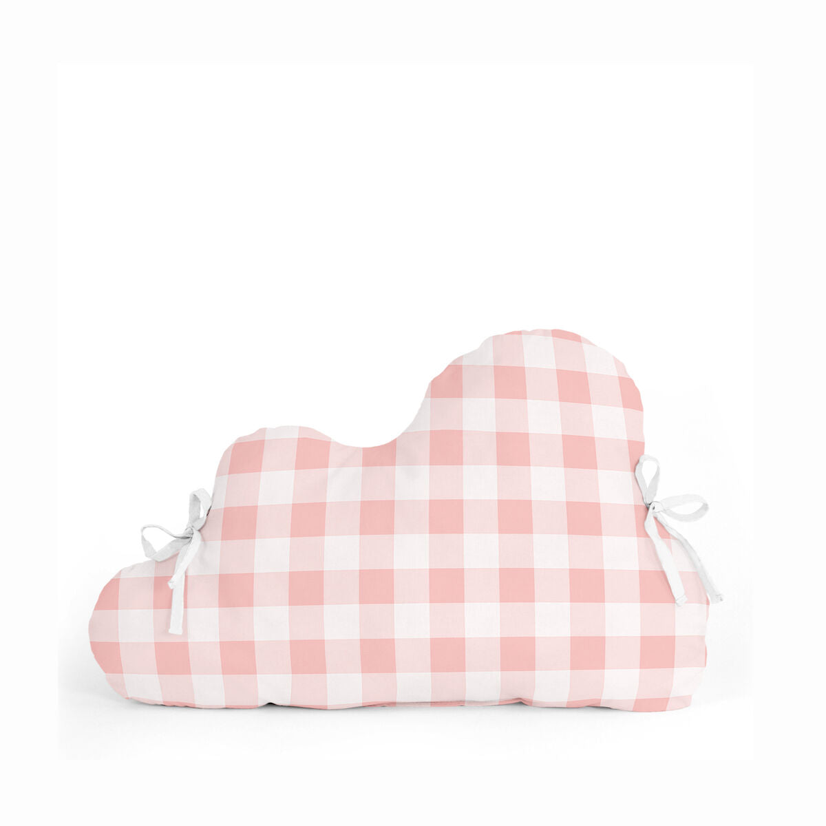 Skydd till spjälsäng HappyFriday Basic Kids Vichy Rosa 60 x 40 cm-Bebis, Sovrum-HappyFriday-peaceofhome.se
