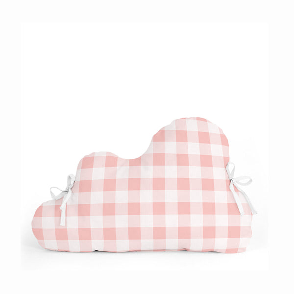 Skydd till spjälsäng HappyFriday Basic Kids Vichy Rosa 60 x 40 cm-Bebis, Sovrum-HappyFriday-peaceofhome.se