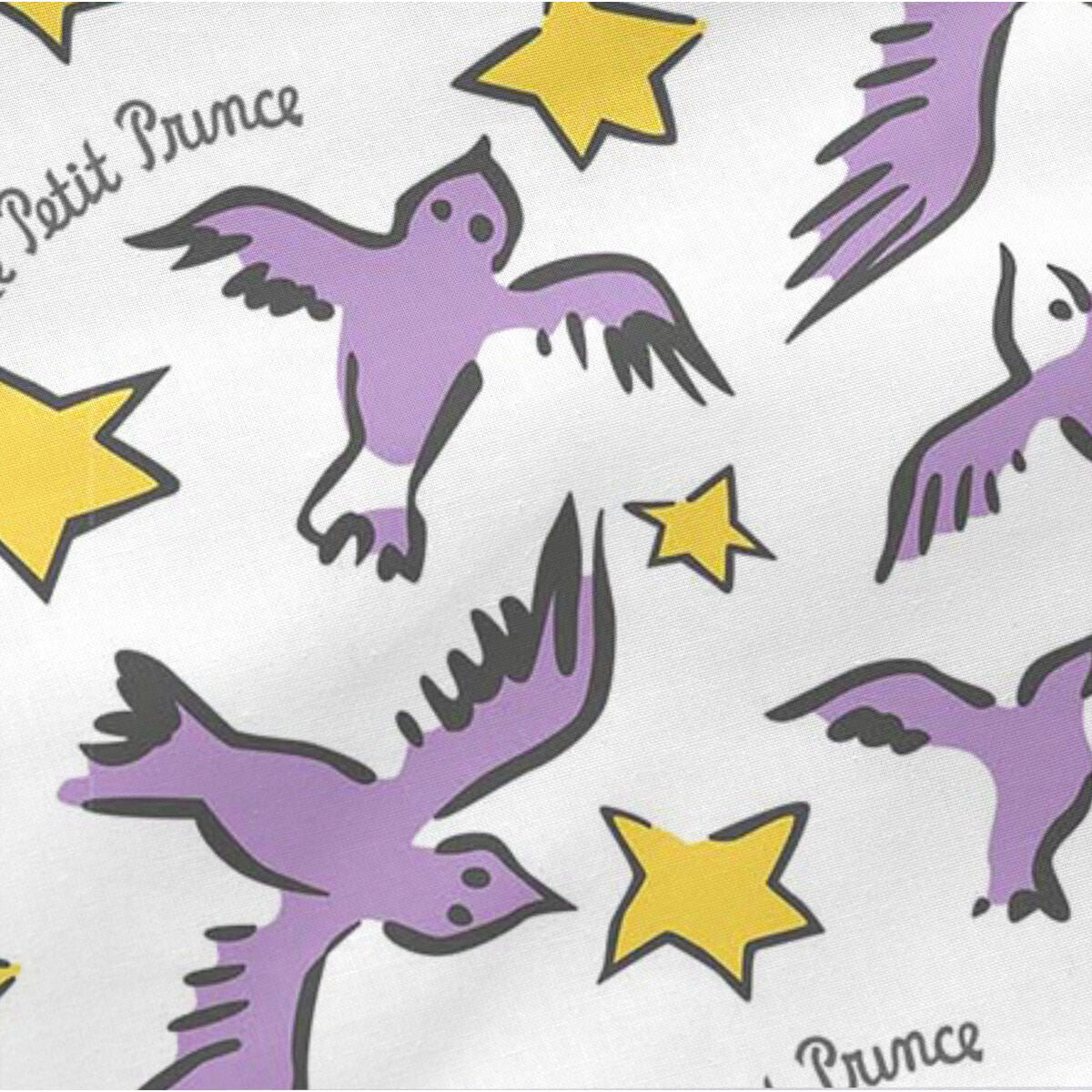 Skydd till spjälsäng HappyFriday Le Petit Prince Ses amis Multicolour 60 x 40 cm-Bebis, Sovrum-HappyFriday-peaceofhome.se