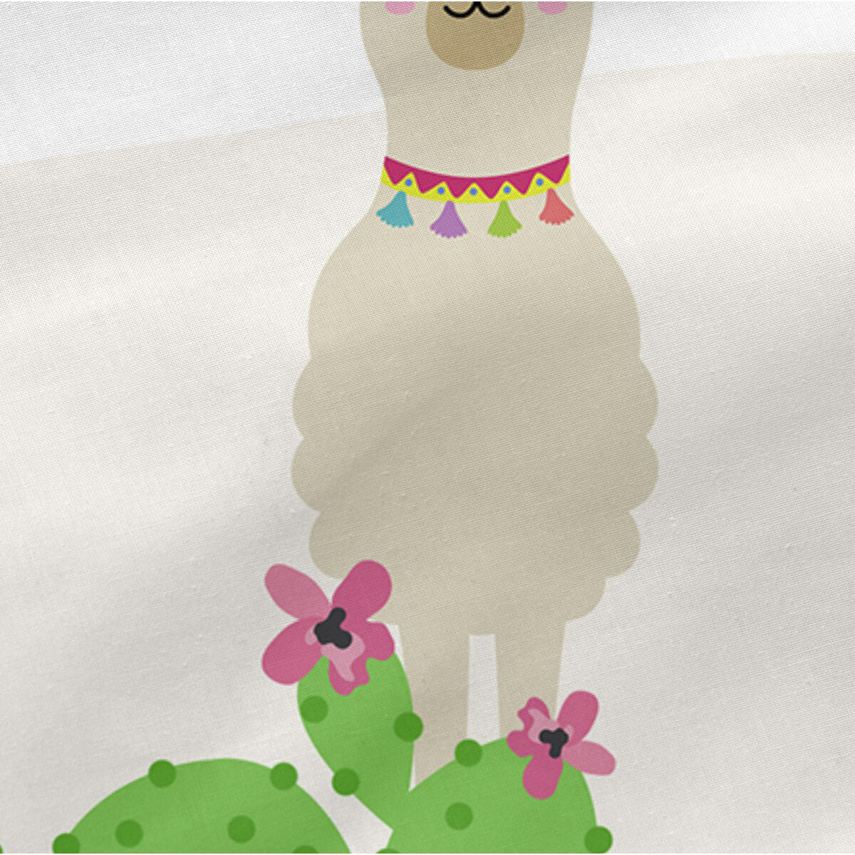 Skydd till spjälsäng HappyFriday Moshi Moshi Cute llamas Multicolour 210 x 40 cm-Bebis, Sovrum-HappyFriday-peaceofhome.se