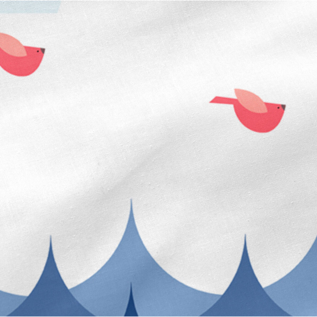 Skydd till spjälsäng HappyFriday Moshi moshi Whale Multicolour 210 x 40 cm-Bebis, Sovrum-HappyFriday-peaceofhome.se