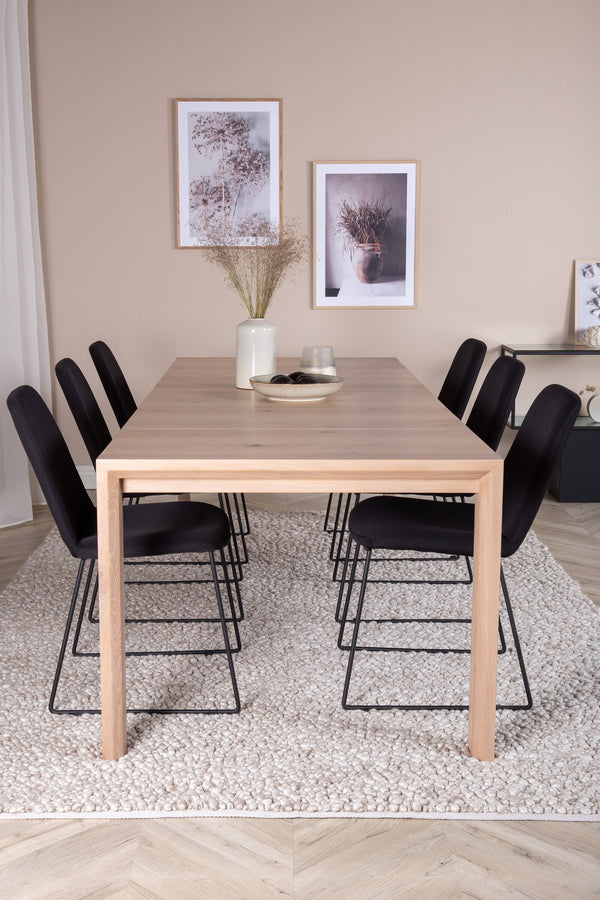 Slider Rektangulär Matgrupp-GR Dining Set-Venture Home-peaceofhome.se