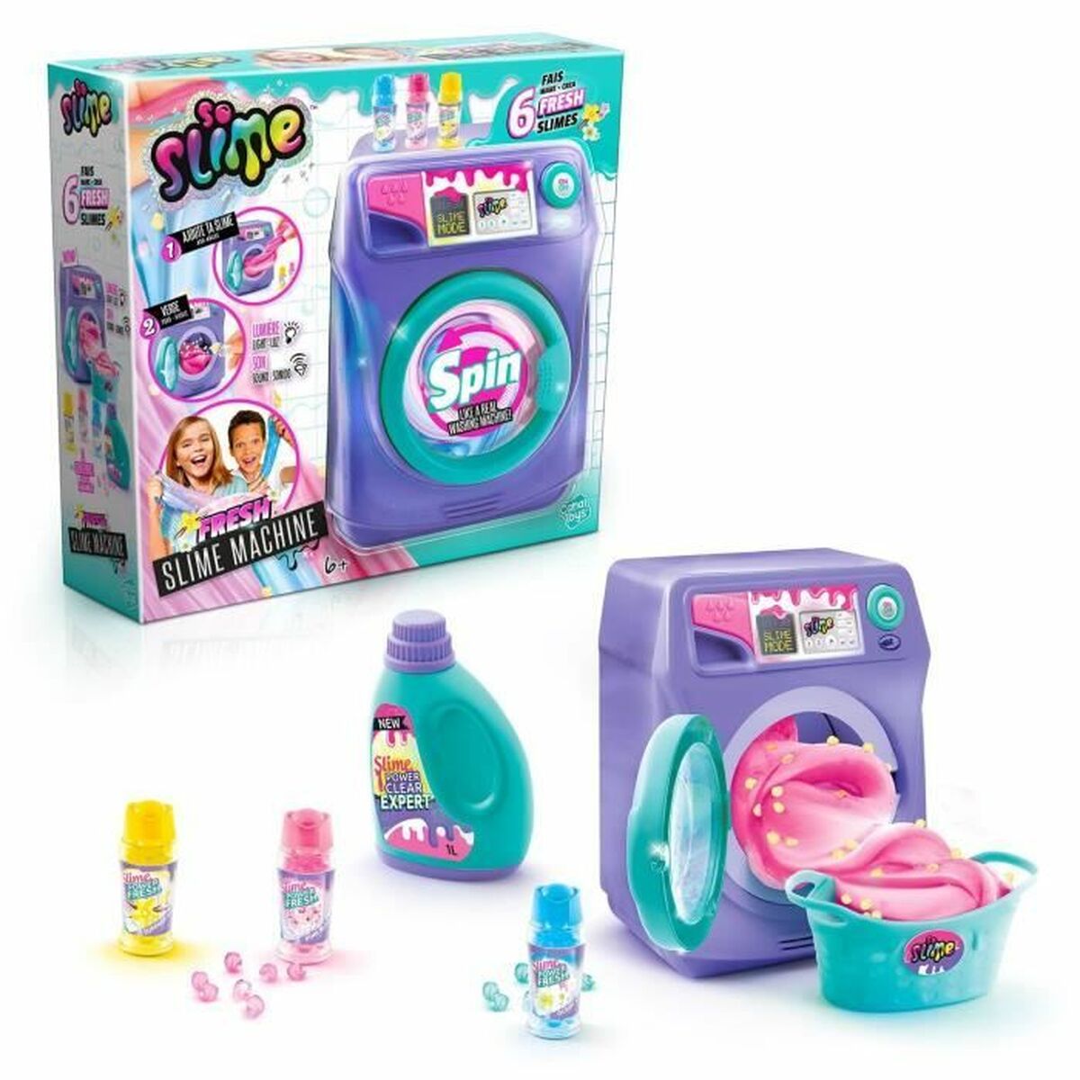 Slime Canal Toys Washing Machine Fresh Scented-Leksaker och spel, Spel och tillbehör-Canal Toys-peaceofhome.se