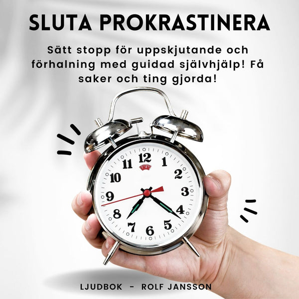 Sluta prokrastinera! Sätt stopp för uppskjutande och förhalning med guidad självhjälp! Få saker och ting gjorda! – Ljudbok – Laddas ner-Digitala böcker-Axiell-peaceofhome.se