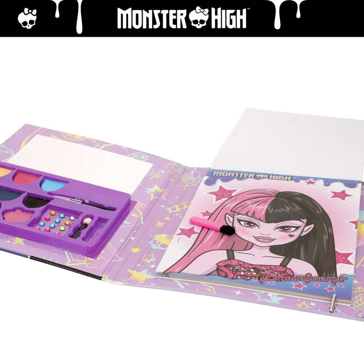 Sminkset för barn Monster High (6 antal)-Leksaker och spel, Fancy klänning och accessoarer-Monster High-peaceofhome.se