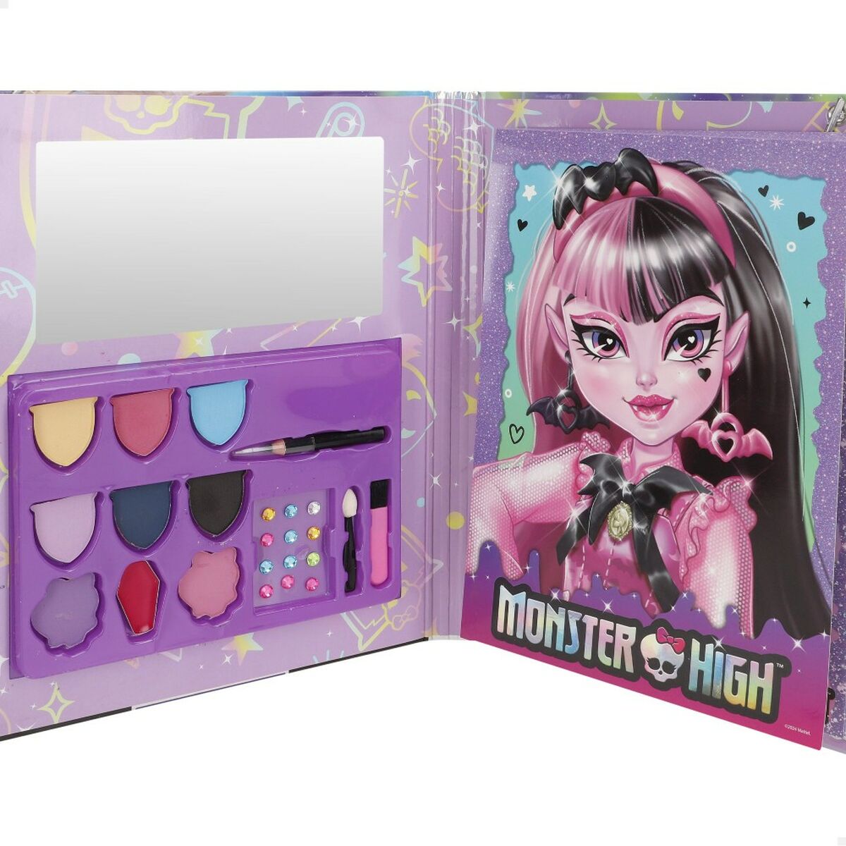 Sminkset för barn Monster High (6 antal)-Leksaker och spel, Fancy klänning och accessoarer-Monster High-peaceofhome.se