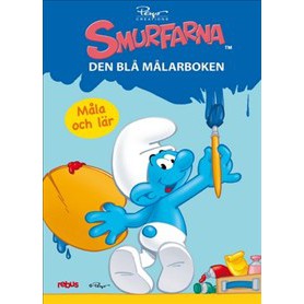 Smurfarna Den Blå Målarboken 9789173970266-HOBBY-Klevrings Sverige-peaceofhome.se