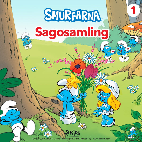 Smurfarna - Sagosamling 1 – Ljudbok – Laddas ner-Digitala böcker-Axiell-peaceofhome.se