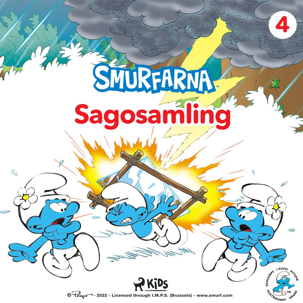 Smurfarna - Sagosamling 4 – Ljudbok – Laddas ner-Digitala böcker-Axiell-peaceofhome.se