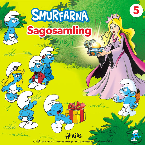 Smurfarna - Sagosamling 5 – Ljudbok – Laddas ner-Digitala böcker-Axiell-peaceofhome.se