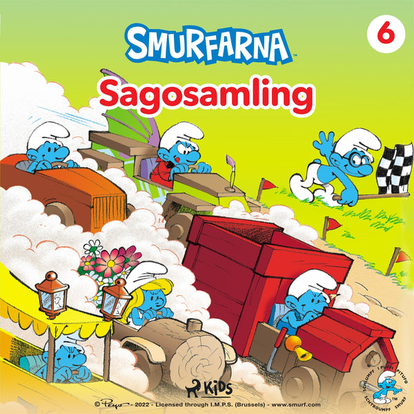 Smurfarna - Sagosamling 6 – Ljudbok – Laddas ner-Digitala böcker-Axiell-peaceofhome.se