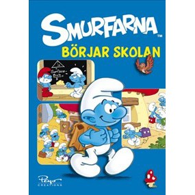 Smurfarna börjar skolan-böcker-Klevrings Sverige-peaceofhome.se