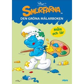 Smurfarna den Gröna Målarboken-HOBBY-Klevrings Sverige-peaceofhome.se