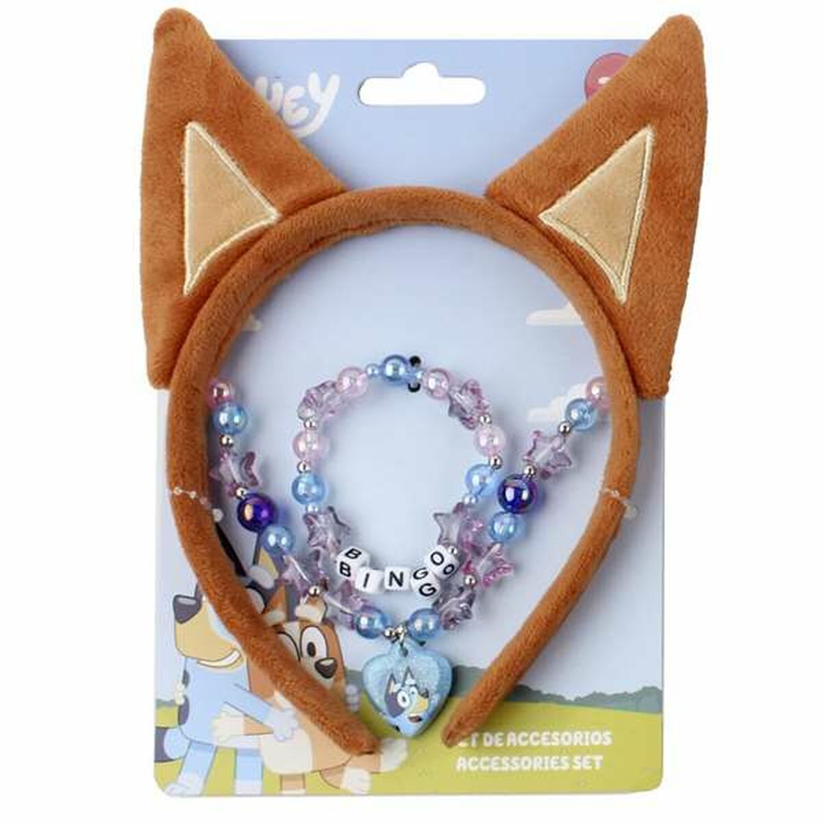 Smyckespåse Bluey Multicolour-Leksaker och spel, Fancy klänning och accessoarer-Bluey-peaceofhome.se