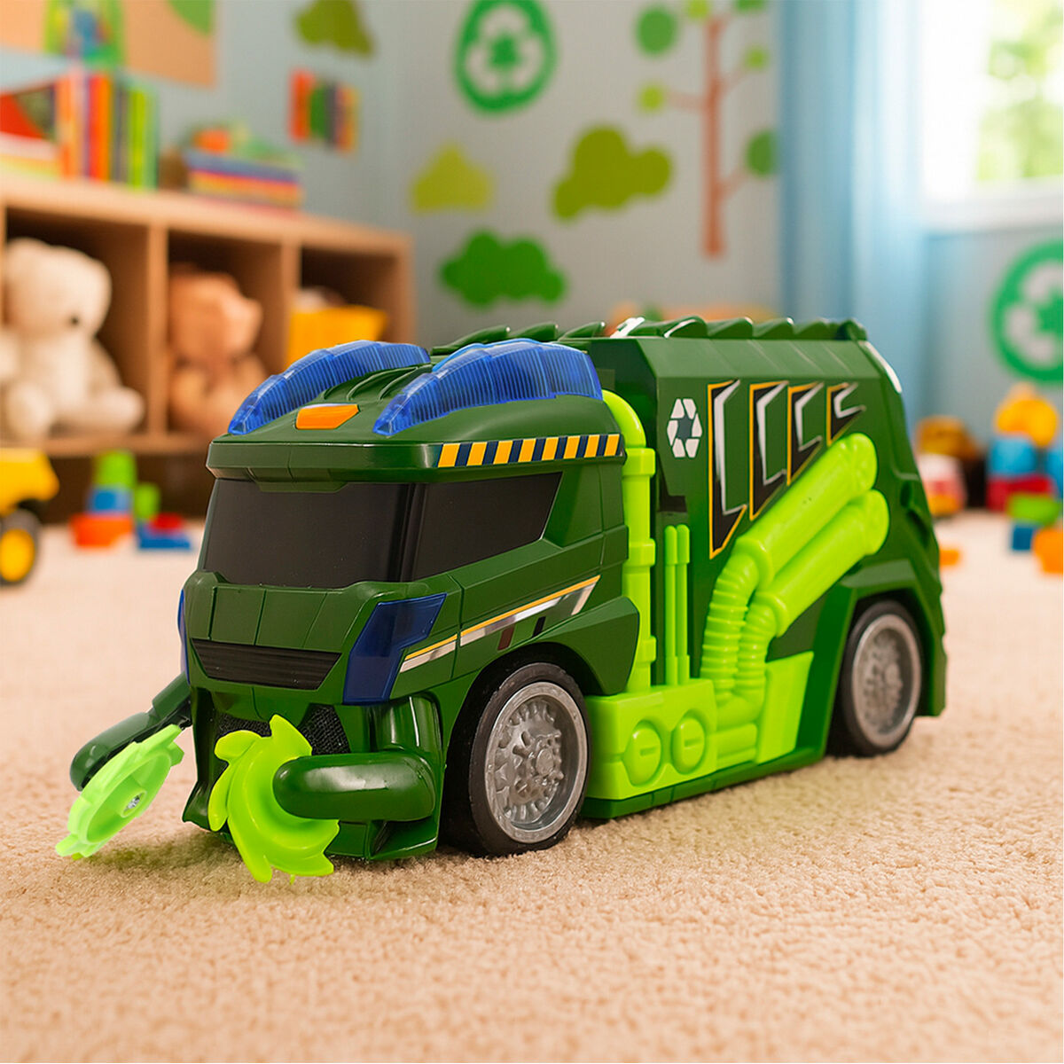 Sopbil Teamsterz (4 antal)-Leksaker och spel, Fordon-Teamsterz-peaceofhome.se