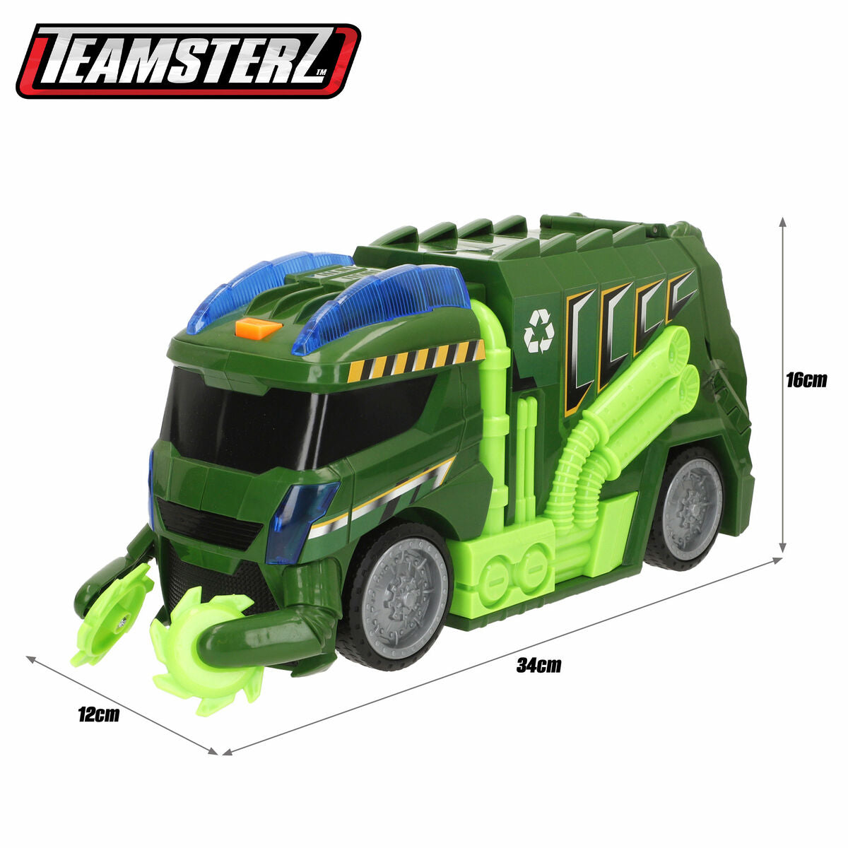 Sopbil Teamsterz (4 antal)-Leksaker och spel, Fordon-Teamsterz-peaceofhome.se