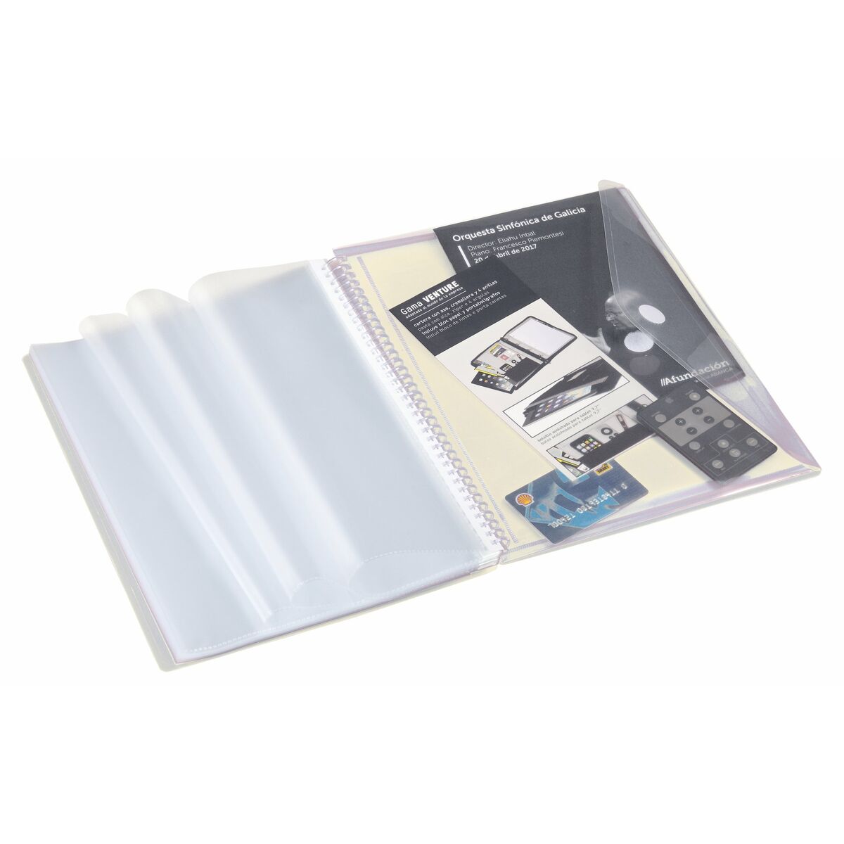Sorteringsmapp Carchivo Archivex-Star Transparent A4-Kontor och Kontorsmaterial, Kontorsmaterial-Carchivo-peaceofhome.se