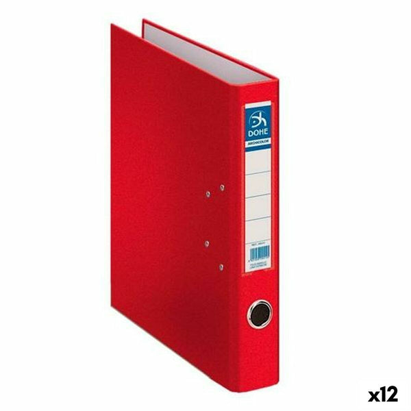Spakbågefil DOHE A4 Röd 12 Delar 28,5 x 32 x 45 cm-Kontor och Kontorsmaterial, Kontorsmaterial-DOHE-peaceofhome.se