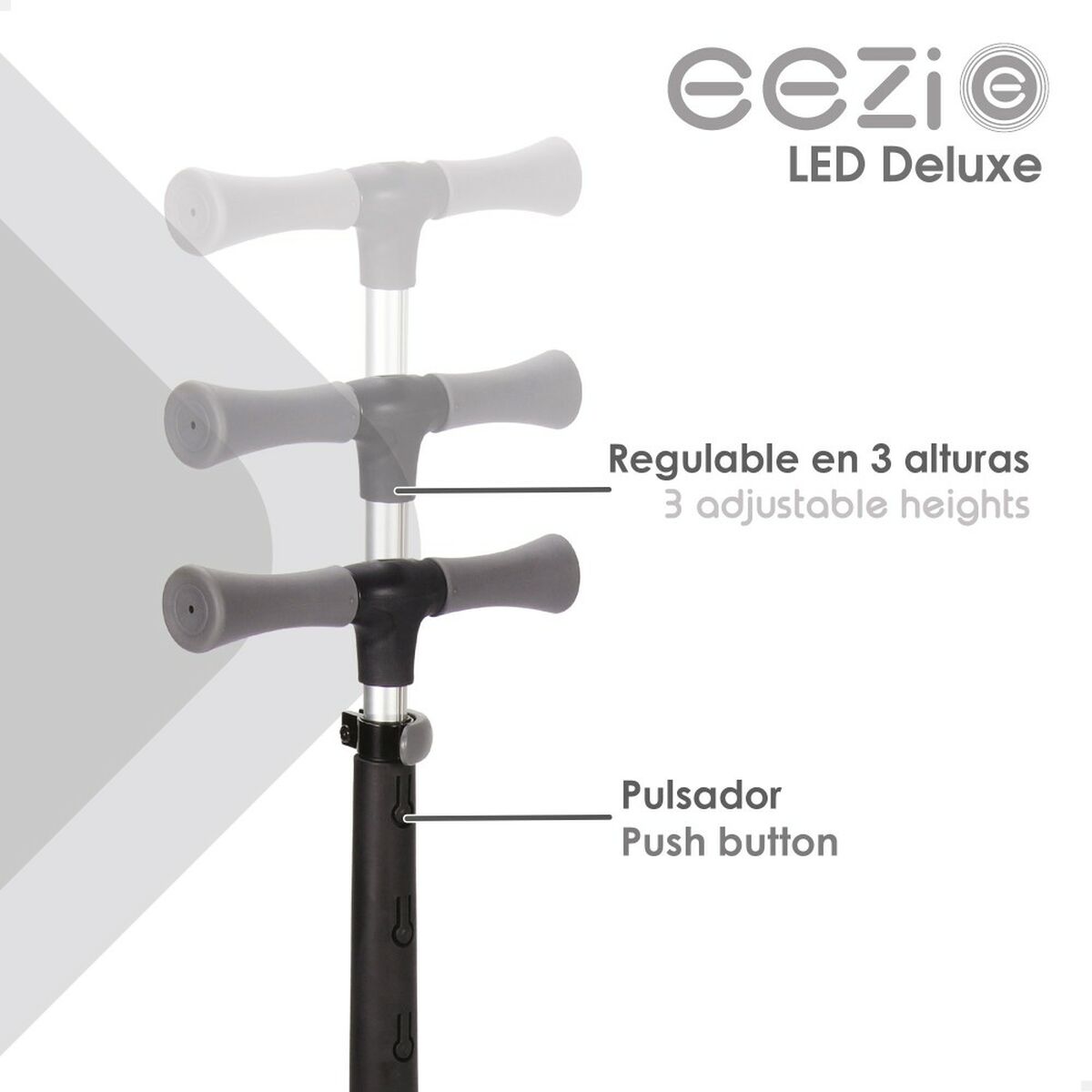 Sparkcykel Colorbaby Polyuretan Aluminium Svart-Sport och utomhus, Stadsrörlighet-Colorbaby-peaceofhome.se