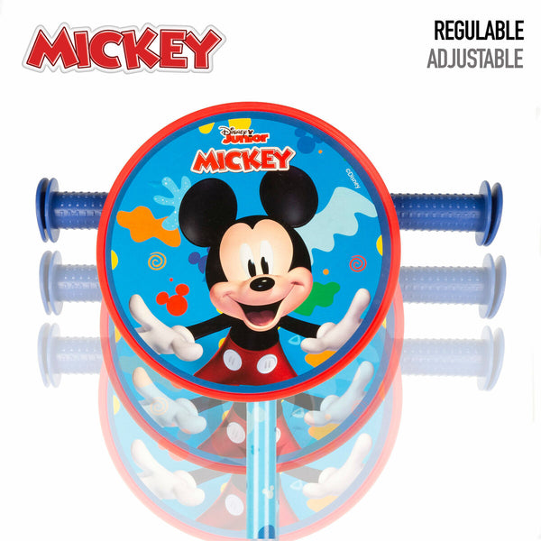 Sparkcykel Mickey Mouse Gummi Metall Plast Blå-Sport och utomhus, Stadsrörlighet-Mickey Mouse-peaceofhome.se
