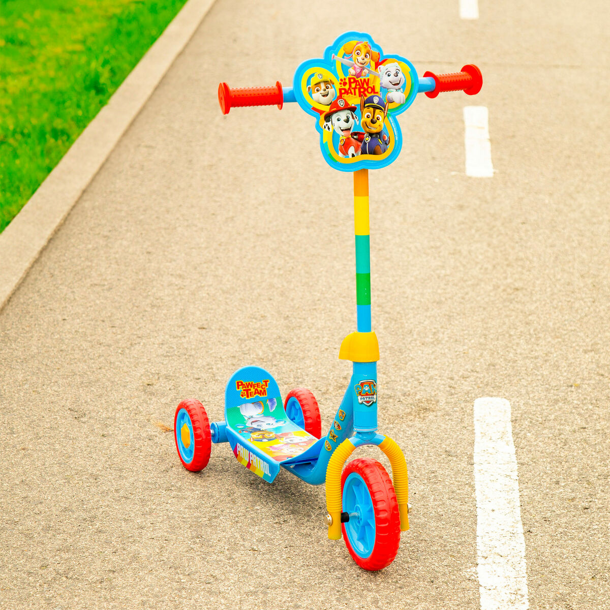 Sparkcykel The Paw Patrol Gummi Metall Plast-Sport och utomhus, Stadsrörlighet-The Paw Patrol-peaceofhome.se