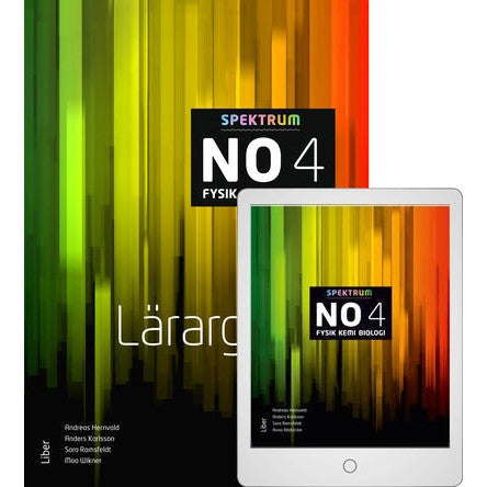 Spektrum NO 4 Lärarguide med Digital (lärarlicens)-Digitala böcker-Liber-peaceofhome.se