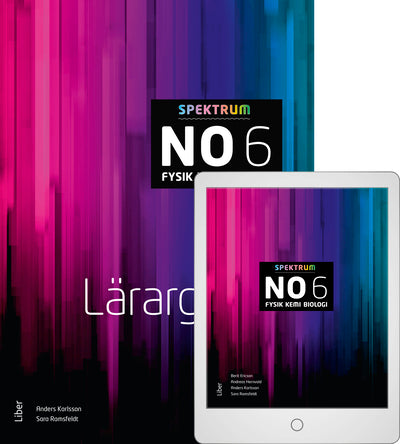 Spektrum NO 6 Lärarguide med Digital (lärarlicens)-Digitala böcker-Liber-peaceofhome.se