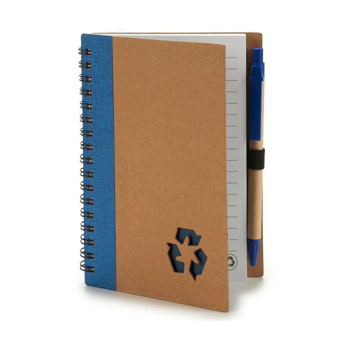 Spiralbundet anteckningsblock med penna Pincello AR1810129 1 x 16 x 12 cm Återvunnen kartong (12 antal)-Kontor och Kontorsmaterial, Pappersprodukter för kontoret-Pincello-peaceofhome.se