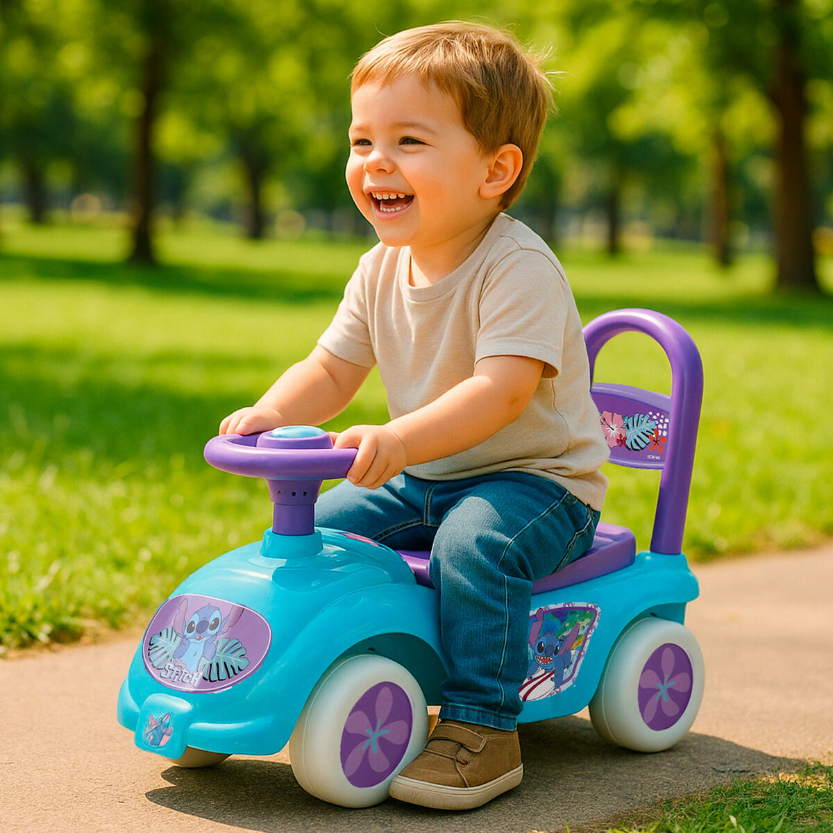 Springcykel Stitch 43 x 37 x 21 cm (2 antal)-Leksaker och spel, Sport och utomhus-Stitch-peaceofhome.se