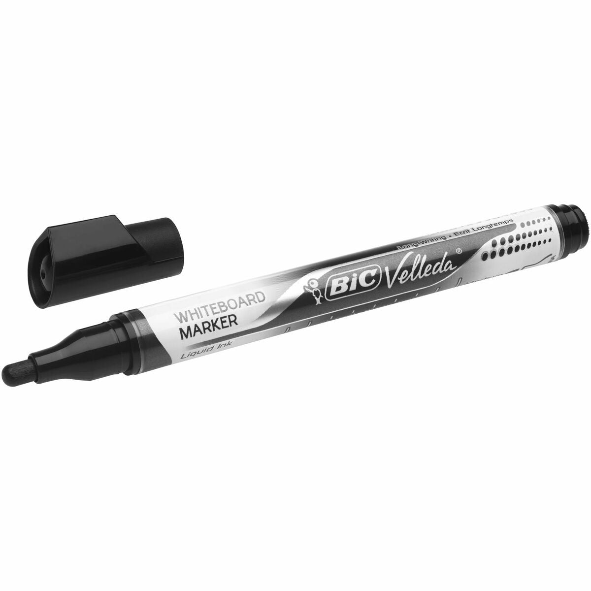 Spritpenna Bic 902088 Svart-Kontor och Kontorsmaterial, konst och hantverk-Bic-peaceofhome.se