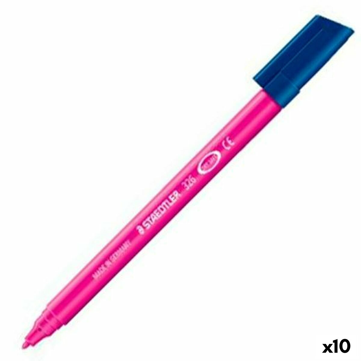 Spritpenna Staedtler Noris Club Magenta (10 antal)-Kontor och Kontorsmaterial, Kulspetspennor, pennor och skrivverktyg-Staedtler-peaceofhome.se