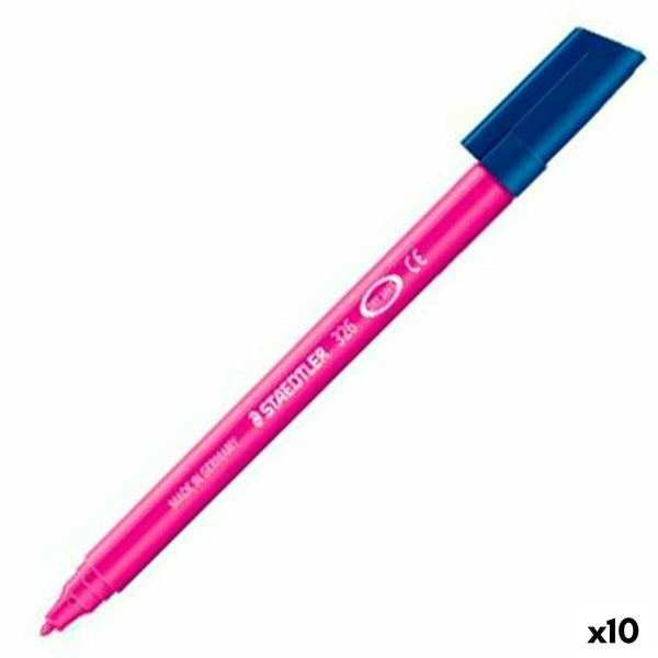 Spritpenna Staedtler Noris Club Magenta (10 antal)-Kontor och Kontorsmaterial, Kulspetspennor, pennor och skrivverktyg-Staedtler-peaceofhome.se