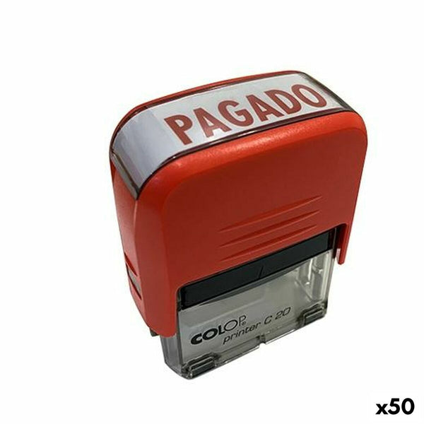 Stämpel Colop C20 PAGADO Röd (50 antal)-Kontor och Kontorsmaterial, Kontorsmaterial-Colop-peaceofhome.se